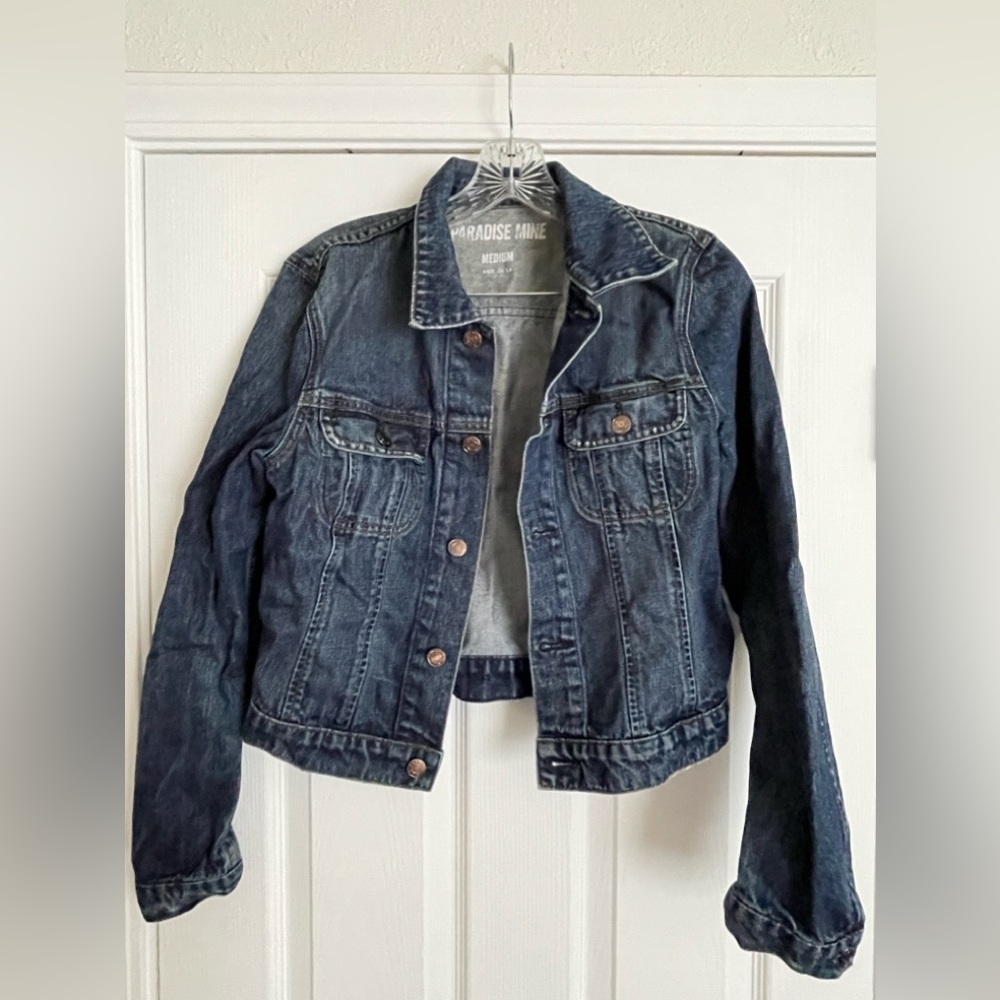 Cropped Jean Jacket
